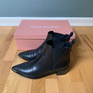 Acne Studios Jensen black Chelsea boots